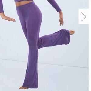 NWOT Weissman girls full length Flared pants size Medium child